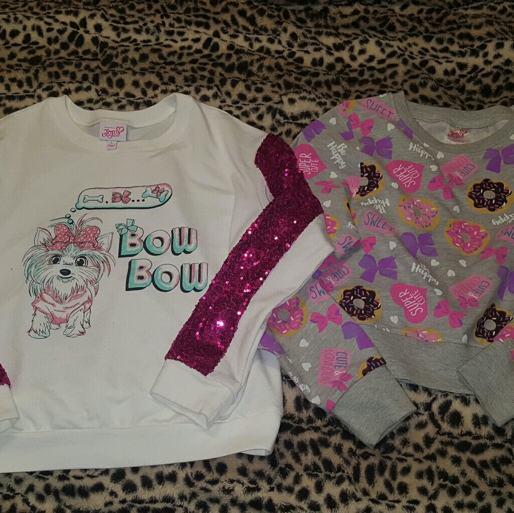 JoJo Siwa shirts size large lot of 2